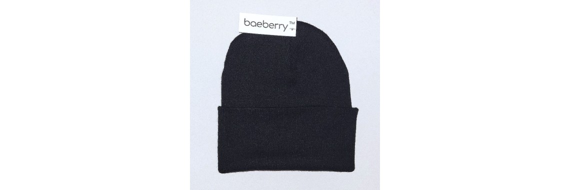 Baeberry™ Black Beanie