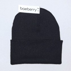 Baeberry™ Black Beanie