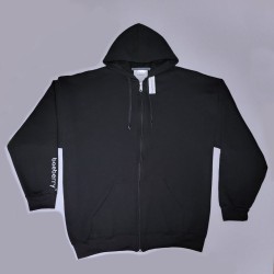 Baeberry™ Black Full Zip Hoodie